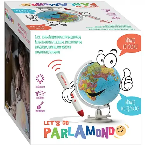 Parlamondo Interaktywny globus edukacyjny z penem
